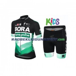 2020 Bora-Hansgrohe Set(Radtrikot und Fahrradhose) Kinder N001