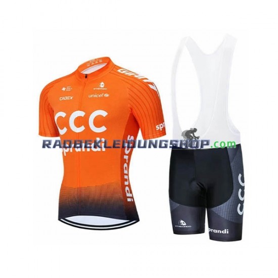 2020 CCC Pro Team Set(Radtrikot und Trägerhose) Herren N001