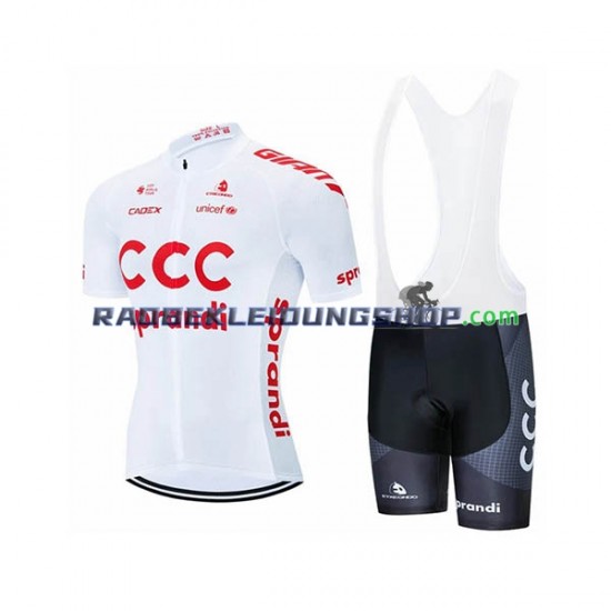 2020 CCC Pro Team Set(Radtrikot und Trägerhose) Herren N002