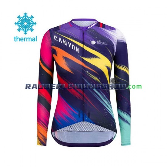 2020 Canyon–SRAM Thermo Fahrradtrikot Damen N001