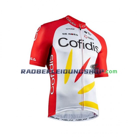 2020 Cofidis Pro Team Set(Radtrikot und Trägerhose) Herren N001