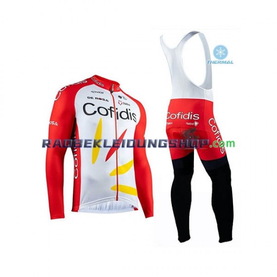 2020 Cofidis Pro Team Thermo Set(Radtrikot und Trägerhose) Herren N001