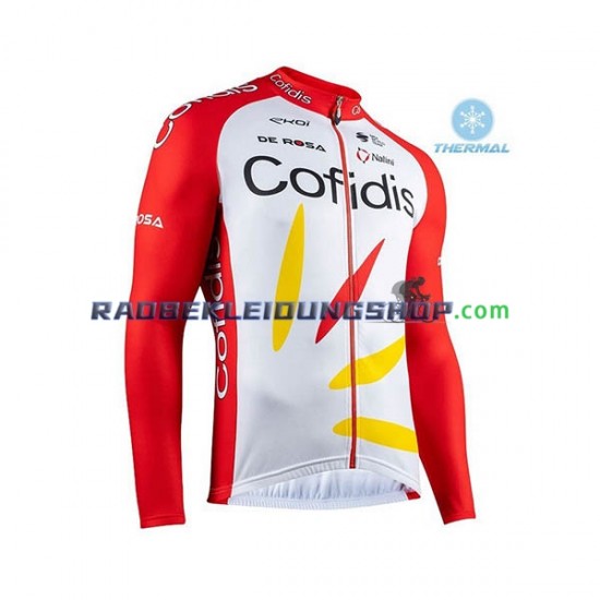 2020 Cofidis Pro Team Thermo Set(Radtrikot und Trägerhose) Herren N001