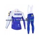 2020 Deceuninck–Quick-Step Set(Radtrikot Langarm und Trägerhose Lang) Herren N001