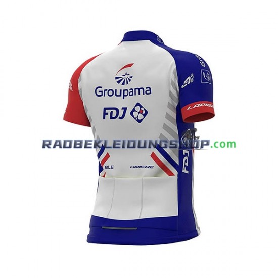 2020 Groupama–FDJ Set(Radtrikot und Trägerhose) Herren N001