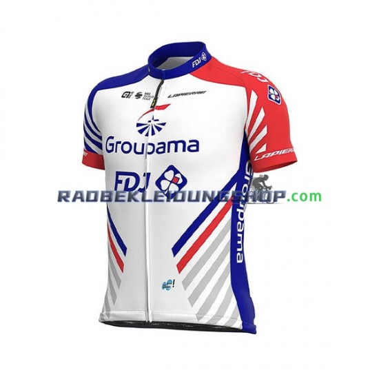 2020 Groupama–FDJ Rennradtrikot Kurzarm Herren N001