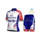 2020 Groupama–FDJ Set(Radtrikot und Fahrradhose) Kinder N001