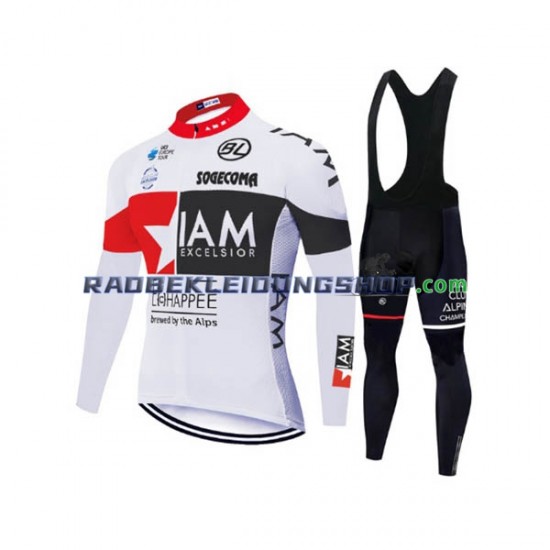 2020 IAM Set(Radtrikot Langarm und Trägerhose Lang) Herren N001