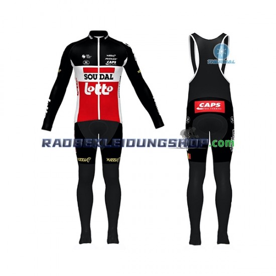 2020 Lotto Soudal Thermo Set(Radtrikot und Trägerhose) Herren N001