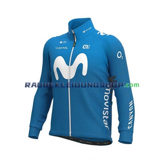 2020 Movistar Team Rennradtrikot Langarm Herren N001