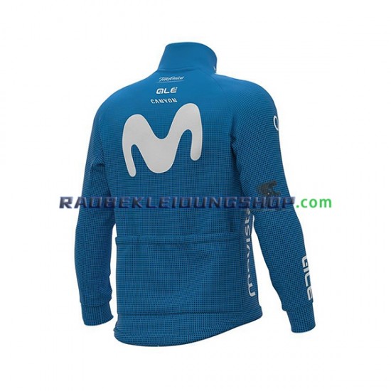 2020 Movistar Team Rennradtrikot Langarm Herren N001