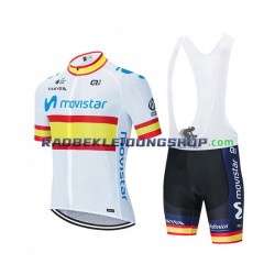 2020 Movistar Team Set(Radtrikot und Trägerhose) Herren N002