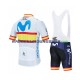 2020 Movistar Team Set(Radtrikot und Trägerhose) Herren N002