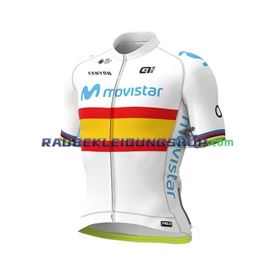 2020 Movistar Team Rennradtrikot Kurzarm Herren N004