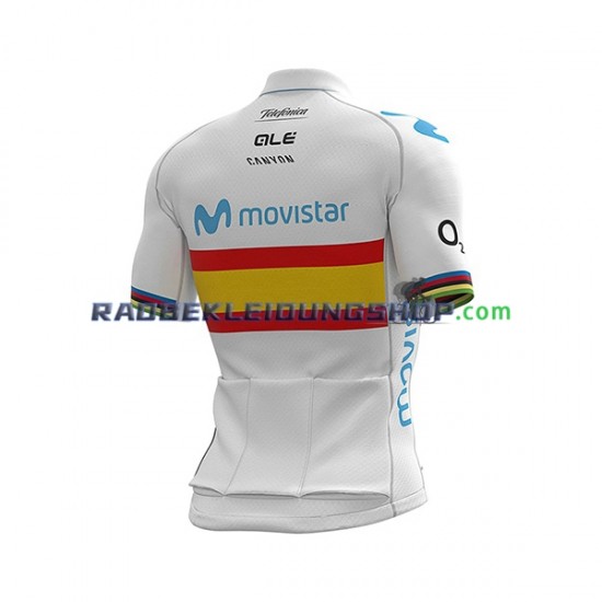 2020 Movistar Team Rennradtrikot Kurzarm Herren N004