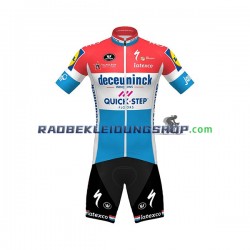 2020 Quick-Step Floors Set(Radtrikot und Trägerhose) Herren N002