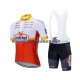 2020 St. Michel–Auber93 Set(Radtrikot und Trägerhose) Herren N001