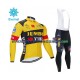 2020 Team Jumbo–Visma Thermo Set(Radtrikot und Trägerhose) Herren N001