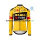 2020 Team Jumbo–Visma Thermo Set(Radtrikot und Trägerhose) Herren N001