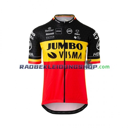 2020 Team Jumbo–Visma Set(Radtrikot und Trägerhose) Herren N002