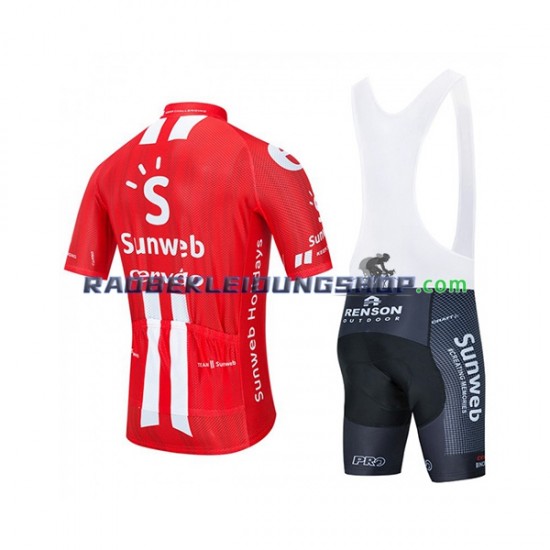 2020 Team Sunweb Set(Radtrikot und Trägerhose) Herren N001