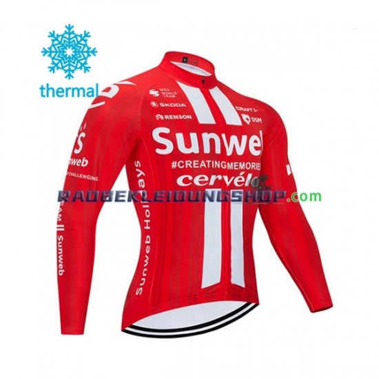 2020 Team Sunweb Thermo Fahrradtrikot Herren N001