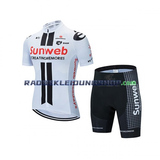 2020 Team Sunweb Set(Radtrikot und Fahrradhose) Kinder N001