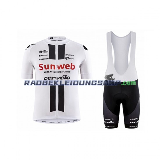 2020 Team Sunweb Set(Radtrikot und Trägerhose) Herren N002