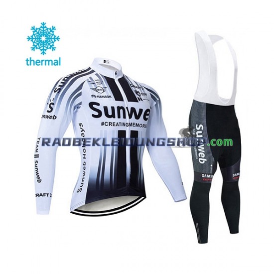 2020 Team Sunweb Thermo Set(Radtrikot und Trägerhose) Herren N002