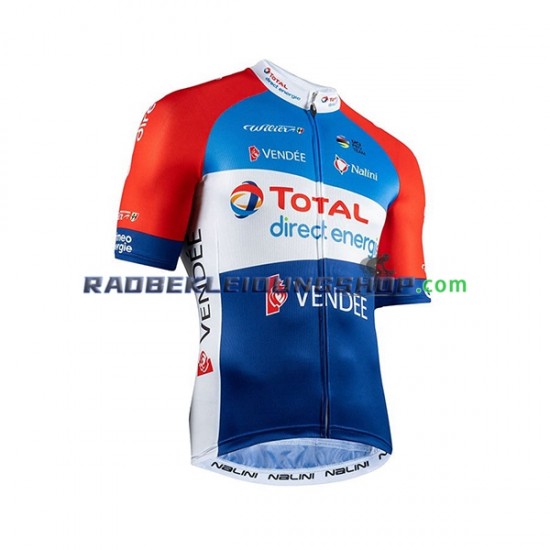 2020 Total Direct Energie Rennradtrikot Kurzarm Herren N001