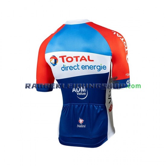 2020 Total Direct Energie Rennradtrikot Kurzarm Herren N001