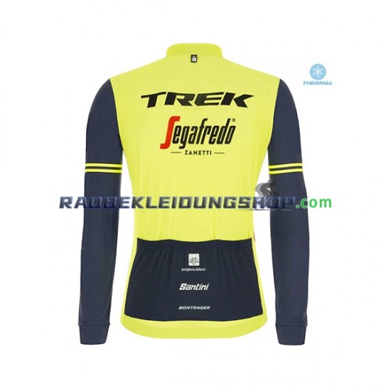 2020 Trek Segafredo Thermo Set(Radtrikot und Trägerhose) Herren N002