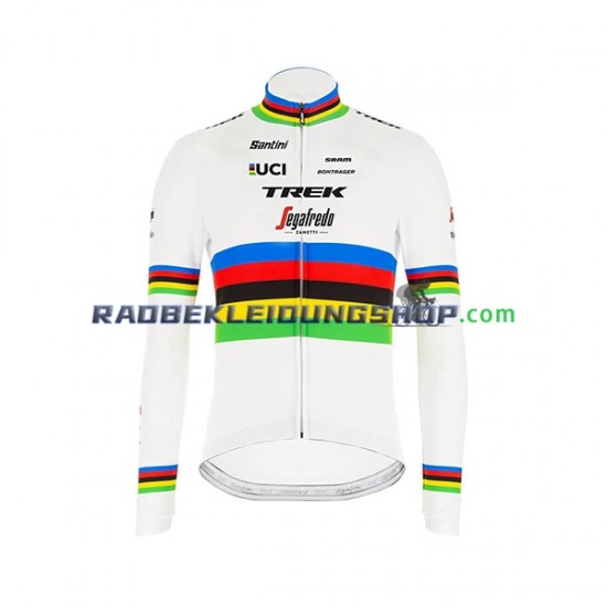 2020 Trek-Segafredo UCI World Champion Rennradtrikot Langarm Herren N001