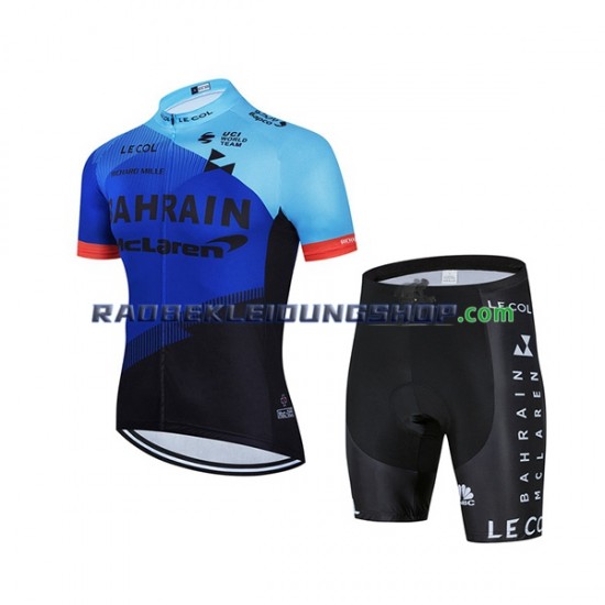 2021 2Team BikeExchange-Jayco Set(Radtrikot und Fahrradhose) Kinder N002