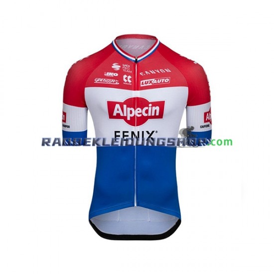 2021 Alpecin–Fenix Rennradtrikot Kurzarm Herren N002