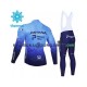 2021 Astana–Premier Tech Thermo Set(Radtrikot und Trägerhose) Herren N001