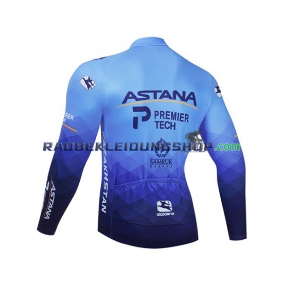 2021 Astana–Premier Tech Rennradtrikot Langarm Herren N001