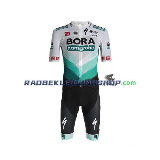 2021 BORA-hansgrohe Set(Radtrikot und Trägerhose) Herren N003