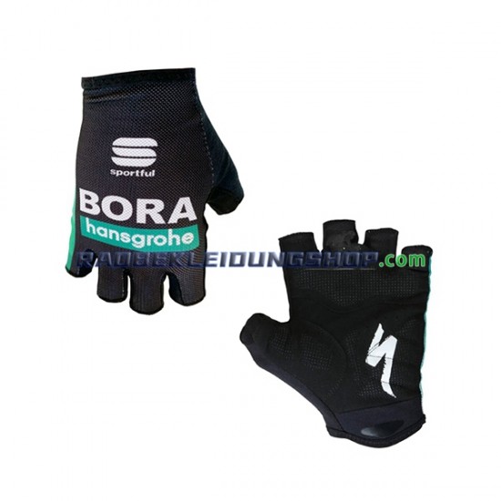 2021 Bora-Hansgrohe Kurzefingerhandschuhe N001