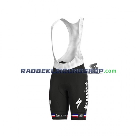 2021 Deceuninck–Quick-Step Set(Radtrikot und Trägerhose) Kinder N001