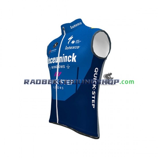 2021 Deceuninck–Quick-Step Winddichte Radsportweste Herren N003