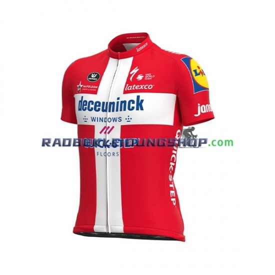 2021 Deceuninck–Quick-Step Rennradtrikot Kurzarm Herren N007