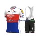 2021 Deceuninck–Quick-Step Set(Radtrikot und Trägerhose) Herren N008