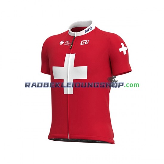 2021 Groupama-FDJ Rennradtrikot Kurzarm Herren N002