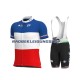 2021 Groupama-FDJ Set(Radtrikot und Trägerhose) Herren N003