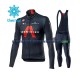 2021 Ineos Grenadiers Thermo Set(Radtrikot und Trägerhose) Herren N001