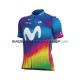 2021 Movistar Team Set(Radtrikot und Trägerhose) Herren N004