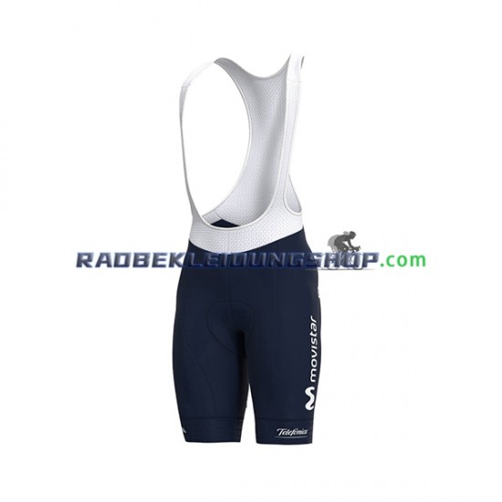 2021 Movistar Team Set(Radtrikot und Trägerhose) Herren N004