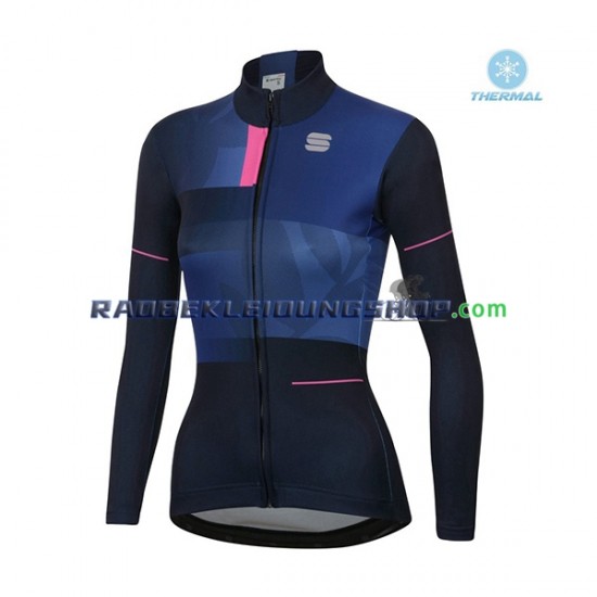 2021 Spоrtful Leaf Thermo Fahrradtrikot Damen N001