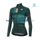 2021 Spоrtful Leaf Thermo Fahrradtrikot Damen N002